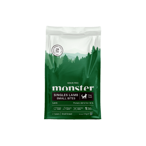 Monster Dog Grain Free Singles Lamb Small Bites