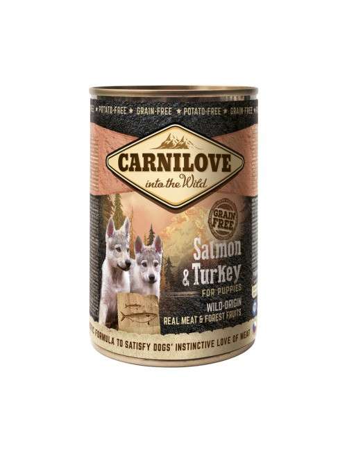 CL Wild Meat Salmon & Turkey for Puppy 400g