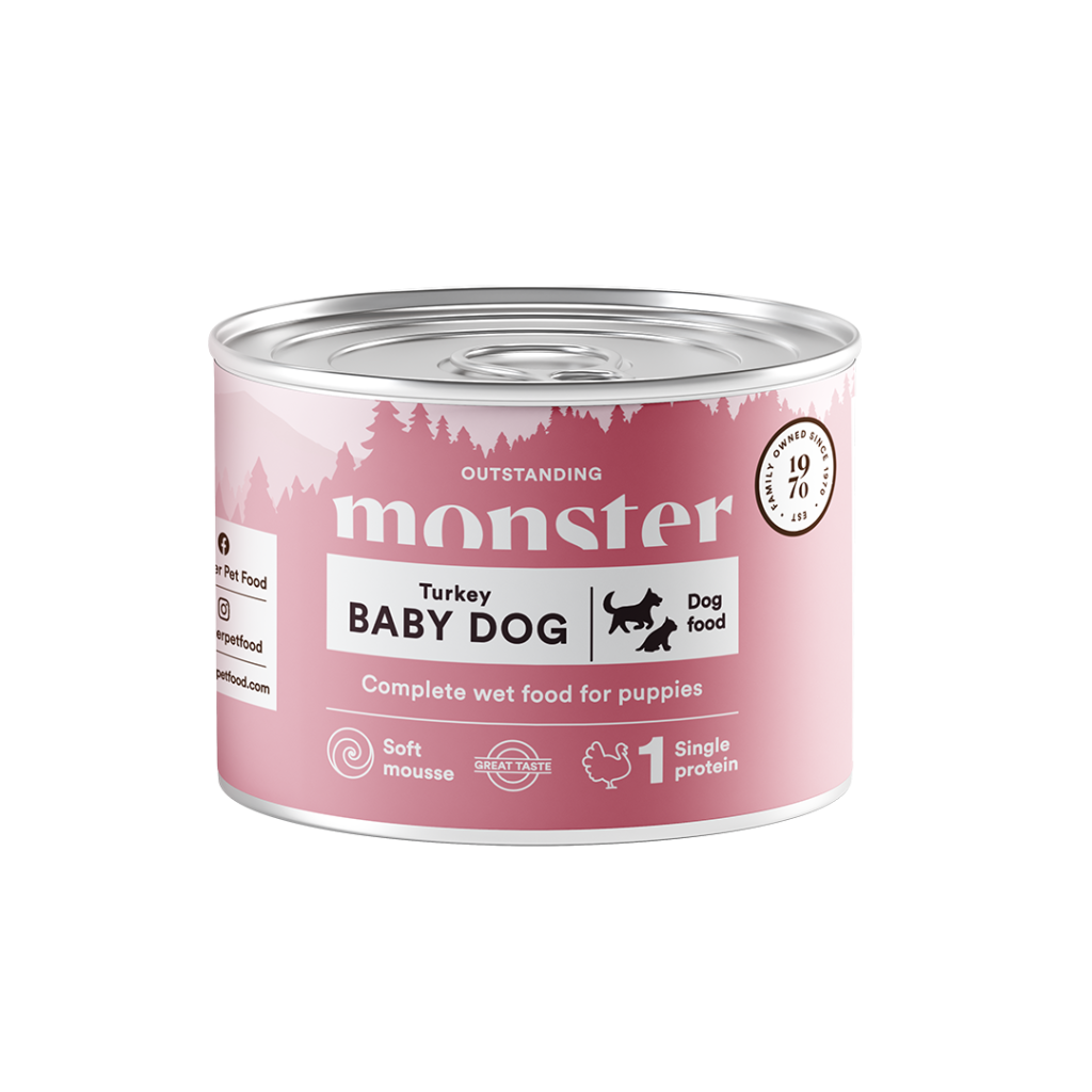 Monster Baby Dog Mousse 190g