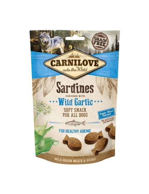Carnilove Semi Moist Snack Sardines 200g