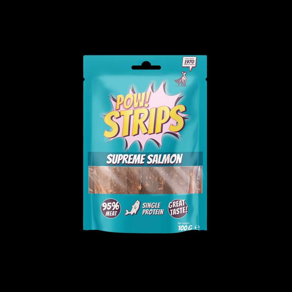 POW! Supreme Salmon Strips 100g
