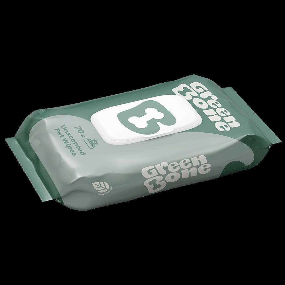 Green Bone Pet wipes 70stk