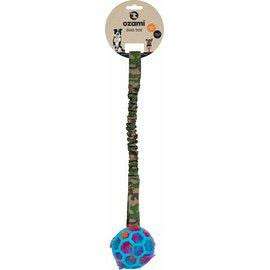 Play-n-tug Ball With Crinkle Green Cammo 50cm