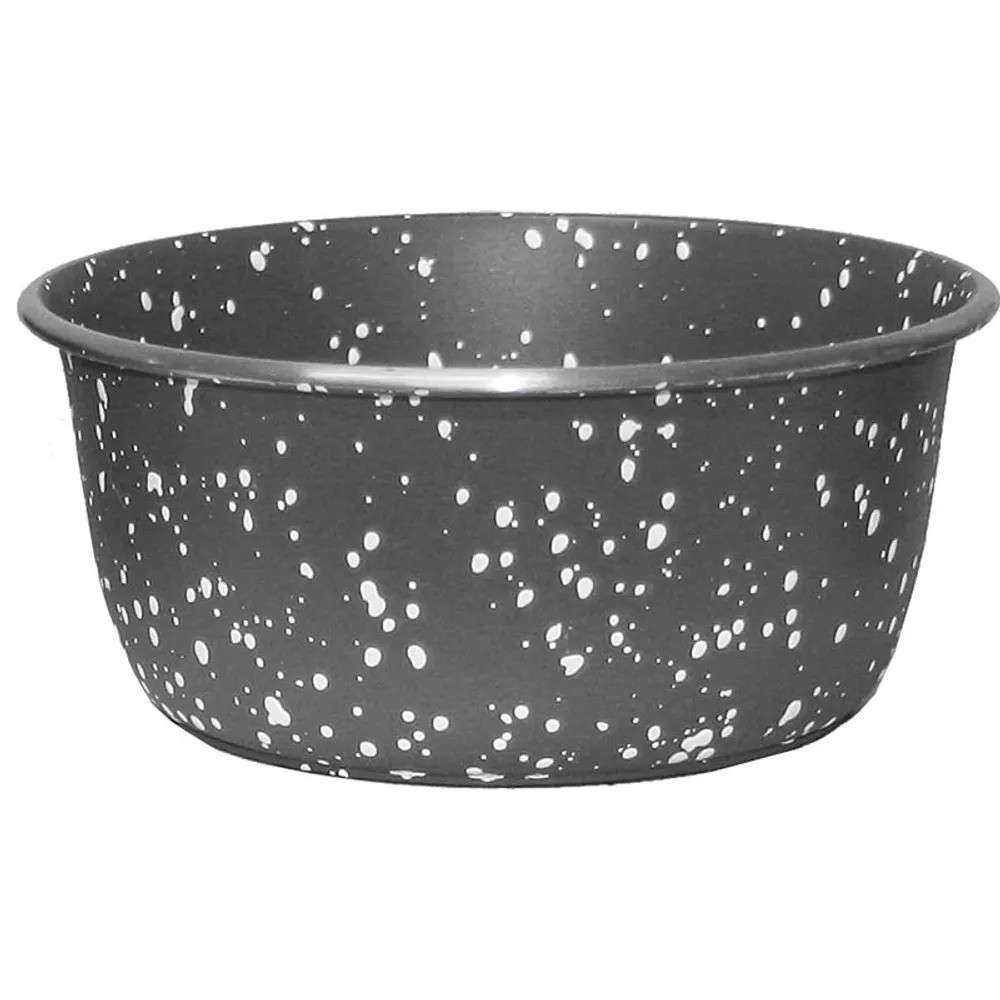 Hundeskål Rostfri Granit Grå 860ml