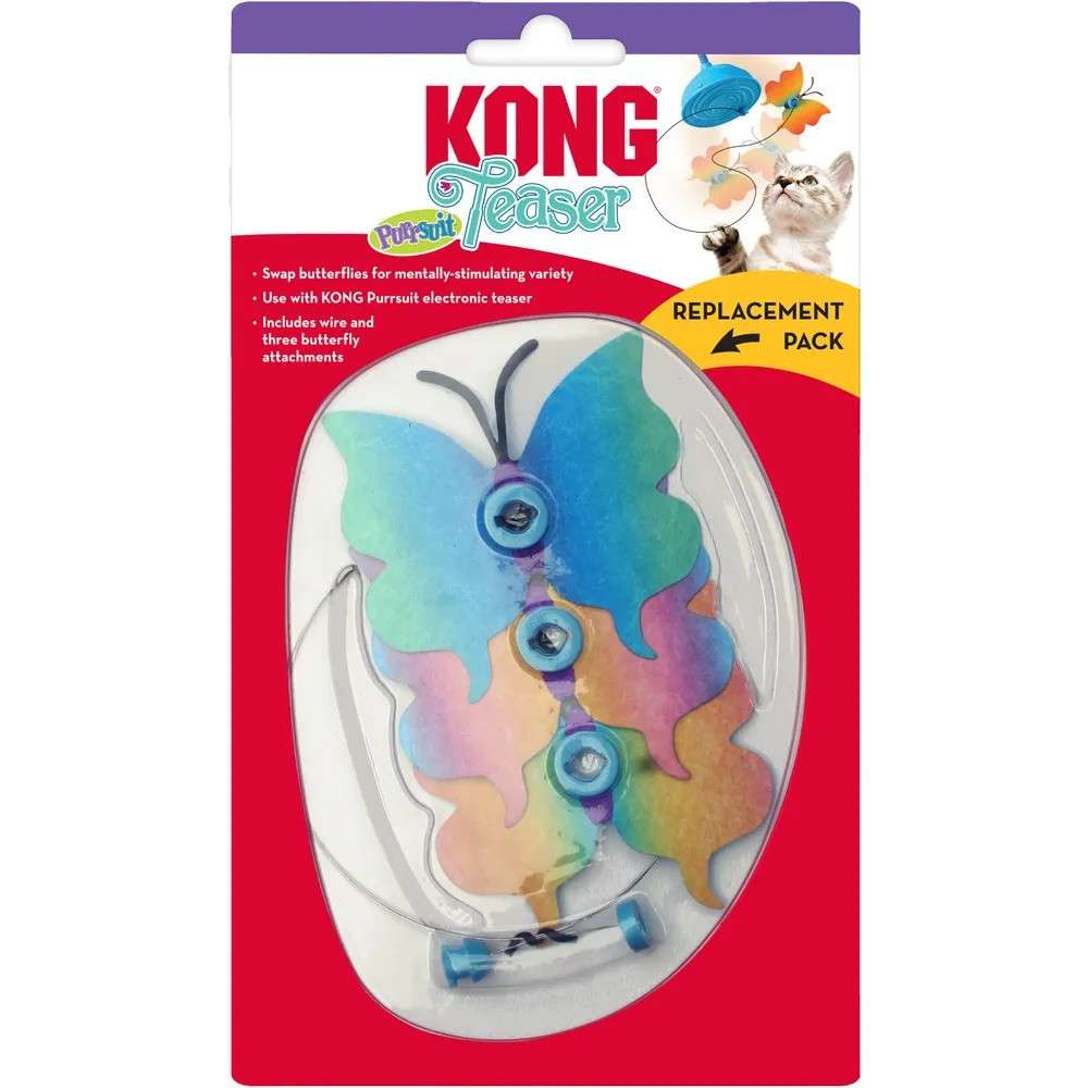 Kong Teaser Purrsuit Butterfly Replacement 33x9x0,5cm