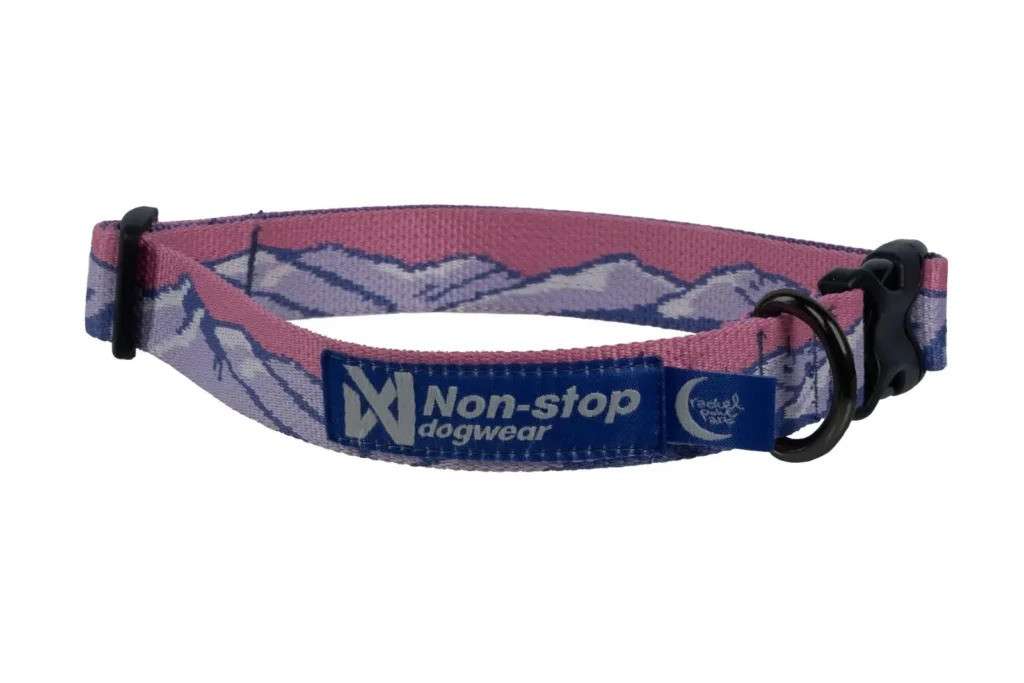 Non-Stop Dogwear Trail quest halsbånd Rachel Pohl edition purple/pink