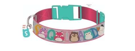 SQUISHMALLOWS PET DOG COLLAR M SQUAD