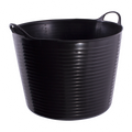 Bucket V-Trug Flexi 40L Svart