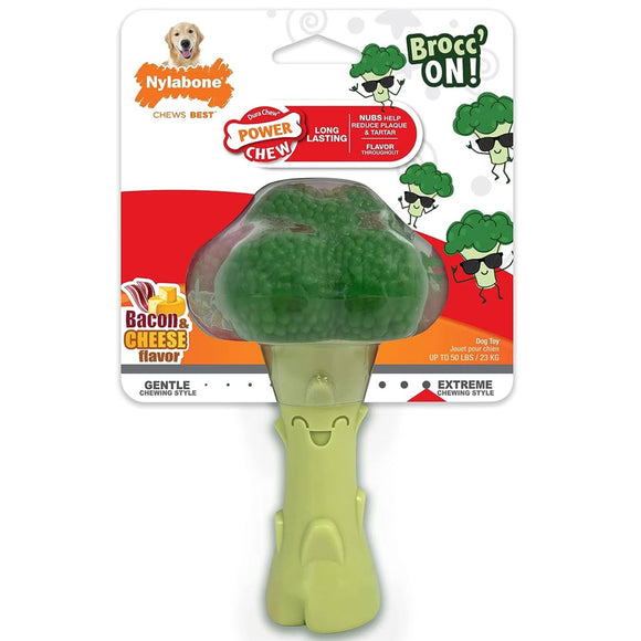 Nylabone Broccoli Bacon & Cheese Extreme - Large