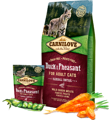 Carnilove Adult Hairball Control Duck & Pheasant