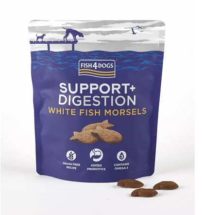 F4D Digestion White fish Bits 225 g