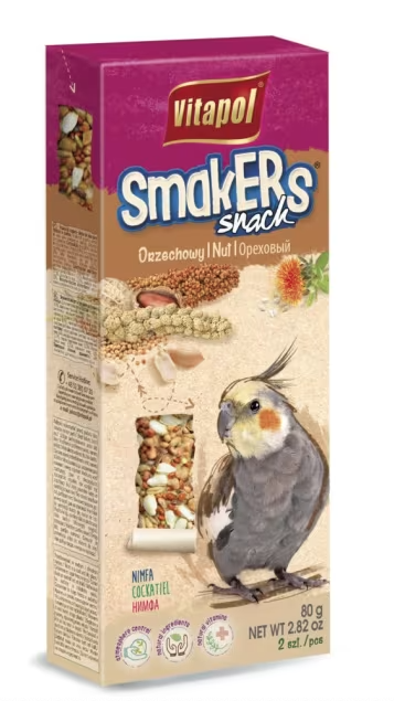 VP Krackert Parakitt M/Nøtter 2stk