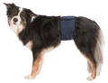 Magebelte Til Hannhund S 29-37cm Mørkeblå