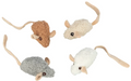 Katteleke Mus i Plysj M/Catnip 18cm