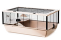 Hamsterbur Bob Beige/Sort M/Etasjer