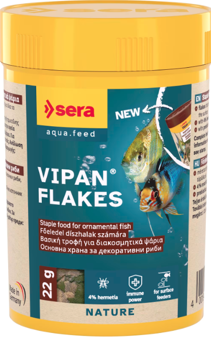 Fiskefor Sera Vipan Flakes 100ml/22g