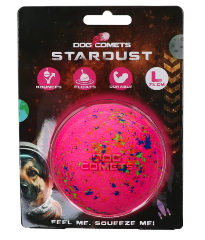 Dog Comets Stardust Rosa