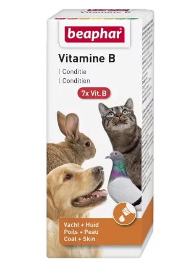 Beaphar Vitamin B hund/katt/smådyr/fugl 50ml