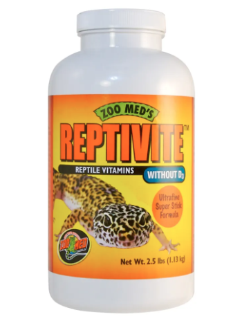 Zoo Med Reptivite 227gr Uten D3 Med Fosfor
