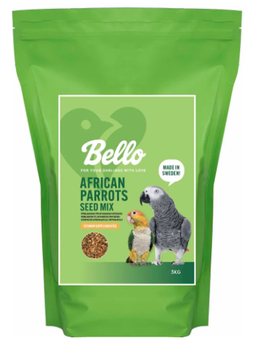 Bello afrikansk papegøyefrøblanding 3 kg