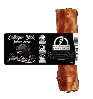 Luna's Choice Collagen Chews Stick Salmon L