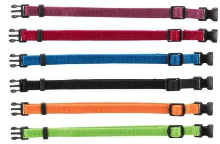 Halsb. Valpesett nr.1  17-25cm S/M 6stk