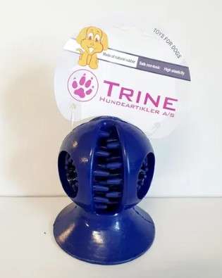 Gummileke med sugekopp til snacks Blå