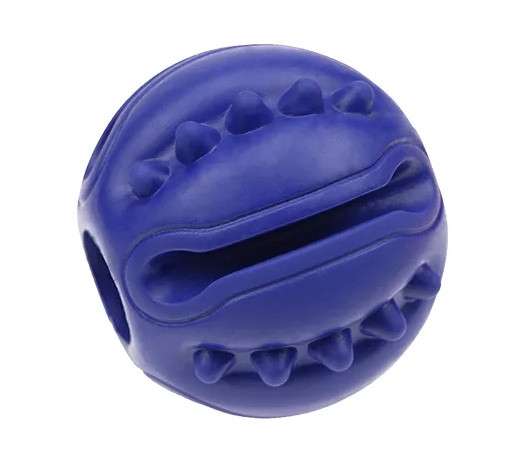 Gummileke ball til snacks Blå