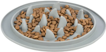 Hundeskål i TPE Slow Feed Labyrint Ø24cm