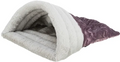 Sovepose Estelle 34x45x20cm Berry/Grå Semsket/Plysj