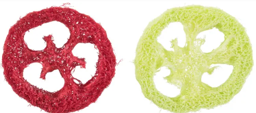 Hamsterleke Disksett Loofa ø6cm 2pk