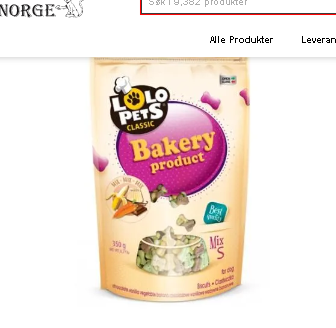 Lolopets Kjeks Bones Mix S 350g i Pose