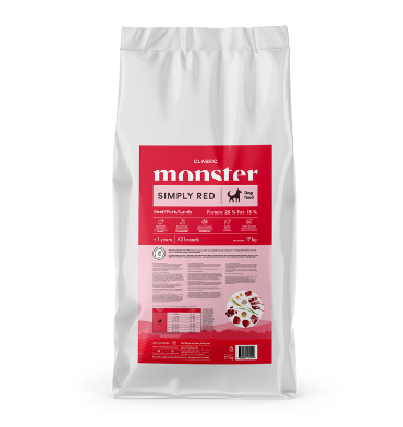 Monster Dog Classic Simply Red