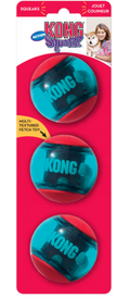 Kong Squeezz Action Red 3pk - M