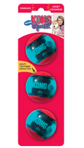 Kong Squeezz Action Red 3pk - S