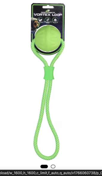 Dog Comets Vortex Loop Green