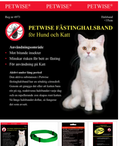 Petwise flåtthalsbånd for katt <35 cm