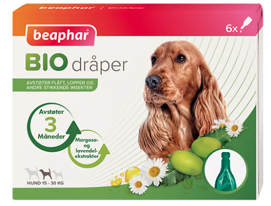 Beaphar biodråper stor hund >15kg