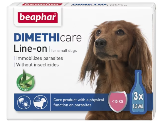 Beaphar Dimethicare Line-On S hund <15kg
