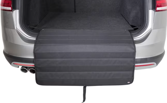 Støtfangerbeskyttelse 1Polyester/Plastikk 80x63cm Sort
