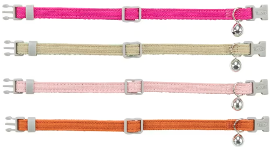 Kattehalsbånd Assorterte Farger 20-30cm/10mm