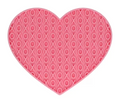 Eat Slow Live Longer Lick Mat Lovely Heart Pink
