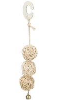 Fugleleke 3 Rotting Baller M/Bjelle 24cm