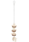 Fugleleke Treklosser Farget 30cm