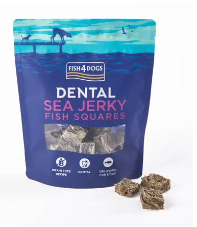 F4D Jerky Fish Squares 115g