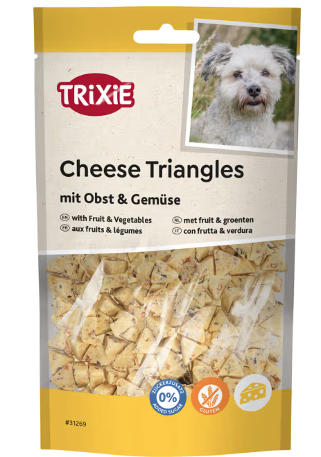Cheese Triangles M/Frukt og Grønnsaker 80g