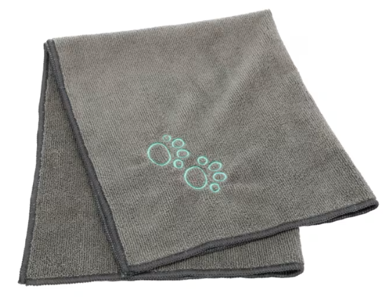Hundehåndkle Microfiber Grå 50x60cm.