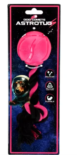 Dog Comets AstroTug Pink