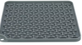 Hundeleke Lick`n`Snack Matte Silikon Grå 20x20cm