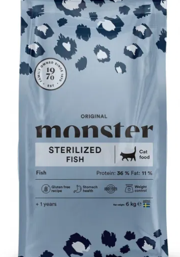 Monster Cat Original Sterilized Fish